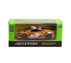 Машинка Lamborghini Huracan з серії Автопром (помаранчева)