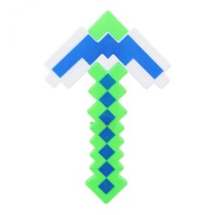 Кирка "Minecraft", зеленая