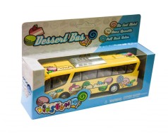 Машинка KINSFUN Автобус жовтий.