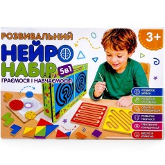 Обучающая игра, развивающий "Нейро набор" 5в1