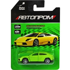 Машина металлическая Lamborghini зеленая