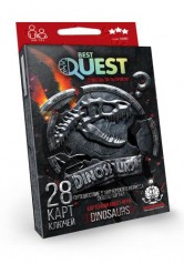 Карточная квест-игра "Best Quest: Динозавры" (рус)