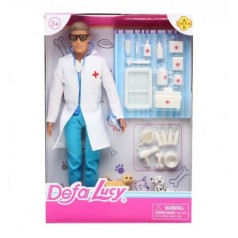Кукла "Defa Lucy: ветеринар" с аксессуарами