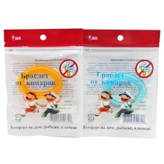 Браслет от комаров Спираль, детский, силикон