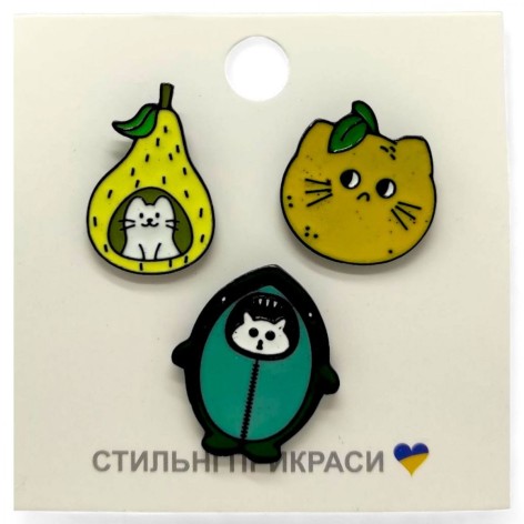 Пени декоративные "КОТИКИ"