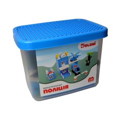 Конструктор "Поліція" 149 детал. 013888/36 в пластик. боксі