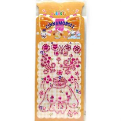 Наліпки-стрази "Sanrio" рожеві