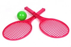 Детский набор для игры в теннис ТехноК (розовый)