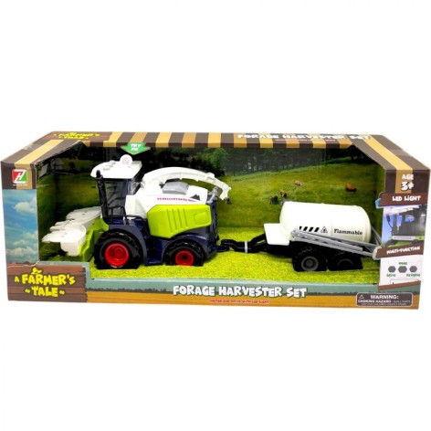 Комбайн (звук, підсвічування, інерція, причеп, рухливі елементи)