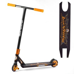 Самокат трюковий 95819 (1) "Best Scooter" HIC-система, ПЕГИ, колеса PU, d=110 мм, ширина керма 53 см, висота керма від підлоги 83 см, в коробці