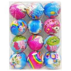 Мʼяч поролоновий "Єдиноріг" 6см