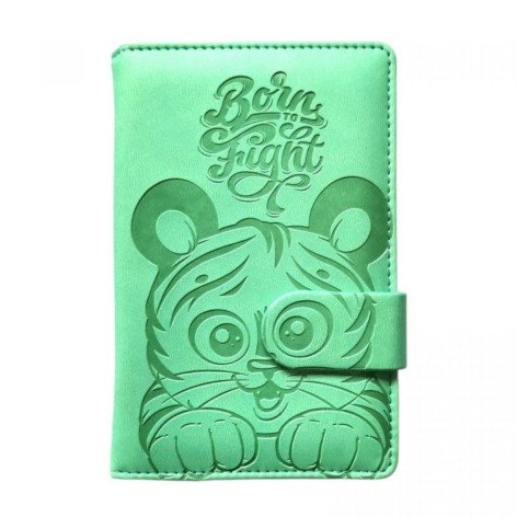 Блокнот,Кожзам,А6, 64листы (ТИГРЕНОК)