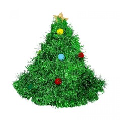 Новогодняя шапка Елка с игрушками 45 см