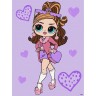 Картина за номерами - L.O.L. Surprise! Tweens Fancy Gurl 30х40 см