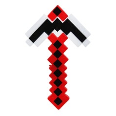 Кирка "Minecraft", красная