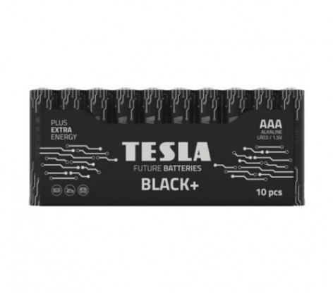 Батарейки "TESLA AAA: BLACK+, 10 шт