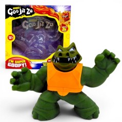 Игрушка-тянучка "Heroes of Goo Jit Zu" КРОКОДИЛ (Зеленый)