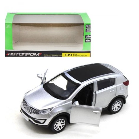 Машина металопластикова "Kia Sportage R", срібляста