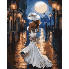 Картина по номерам "Вечер стиля" 40x50 см