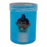 Жвачка для рук с игрушкой "Skibidi Toilet" (голубая)
