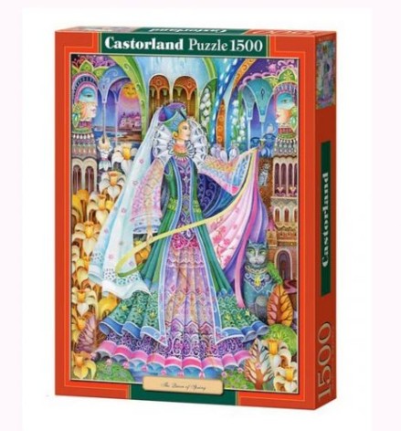 Пазлы "Дама во дворце", 1500 элементов