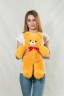 Плюшевый мишутка "Арни", 48 см, оранжевый