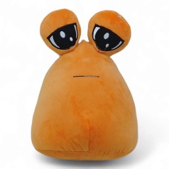М'яка іграшка Інопланетянин Pou (Поу) 30 см Рудий