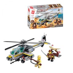 Конструктор Brick "Вертолет" 280 деталей