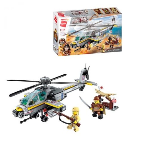 Конструктор Brick "Вертолет" 280 деталей