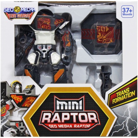 Трансформер пластиковый "Geo Mecha: Mini Raptor"