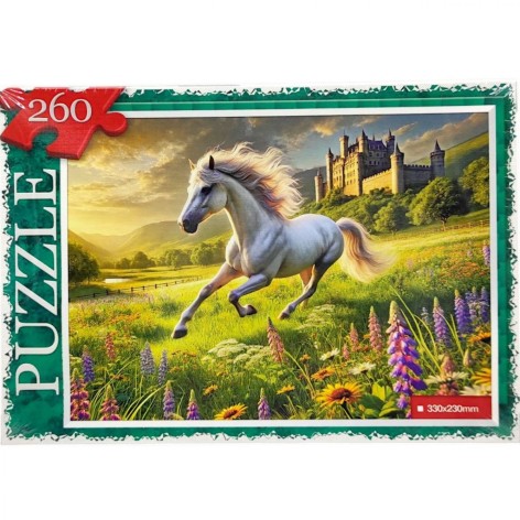 ПАЗЛЫ 260 ЭЛЕМЕНТОВ "БЕЛЫЙ КОНЬ"