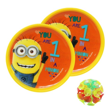 Кэтчбол на присосках Миньоны, желтый