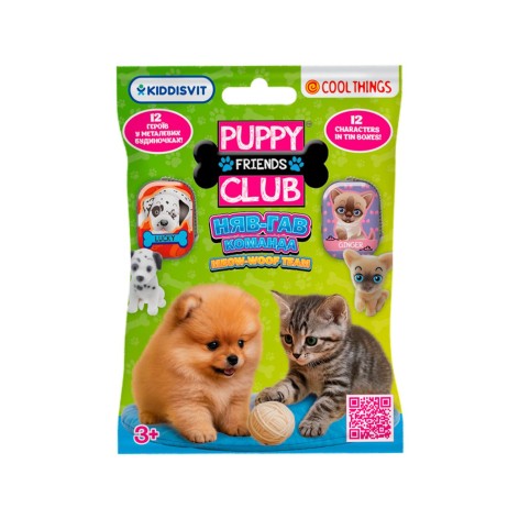 Фигурка-сюрприз COOL THINGS серии "Puppy Club" - НЯВ-ГАВ КОМАНДА (микс)