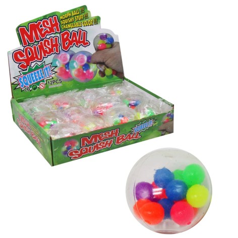 М'ячик-антистрес з кульками (12 шт)