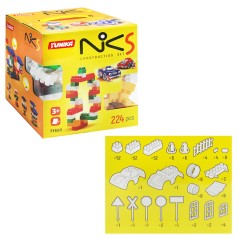 Пластиковый конструктор "NIK-5", 224 детали