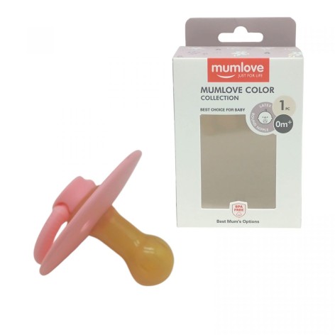 Латексная пустышка (0м+) (РОЗОВАЯ)