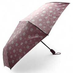 Зонтик складной, диаметр купола - 85 см (розовая)
