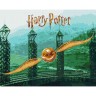 Картина по номерам с красками металлик "Harry Potter: Золотой Снитч" 40х50см