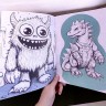 Розмальовка "Monster Party" 18 малюнків