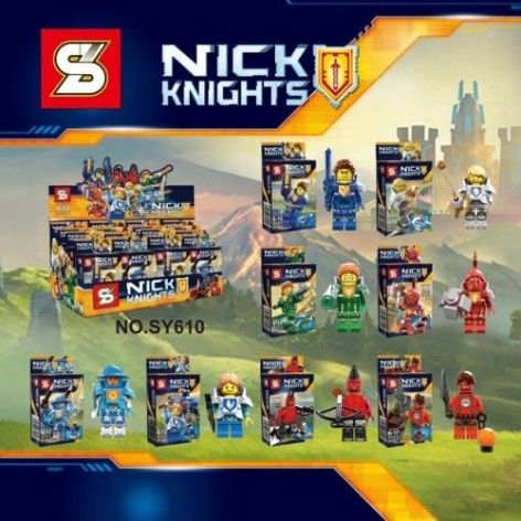 Конструктор "Nick Knights", 33 дет