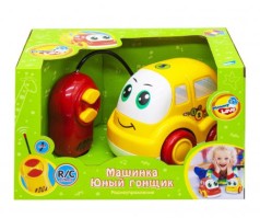 Машинка "Юный Гонщик", желтая