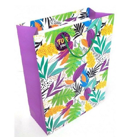 Пакет бумажный с ручками (32х42х14 см)