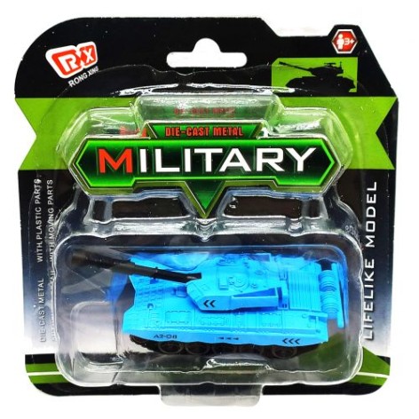 Танк "Miltary", голубой