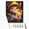 Картина по номерам "Котик Энергетик" ★★★