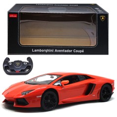Машинка на радиоуправлении "Lamborghini", оранжевая