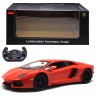 Машинка на радиоуправлении "Lamborghini", оранжевая