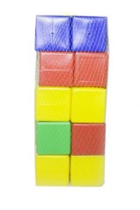 Кубики кольорові, 20 шт
