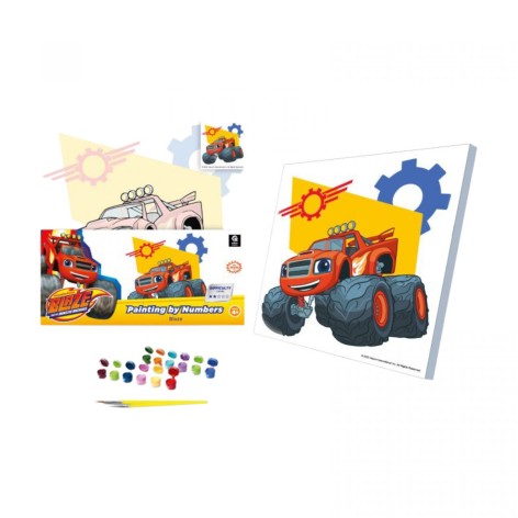 Набор для росписи по номерам 30х30 см "Блеск"