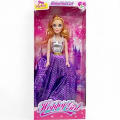 Лялька (фіолетова пайетка сукня)