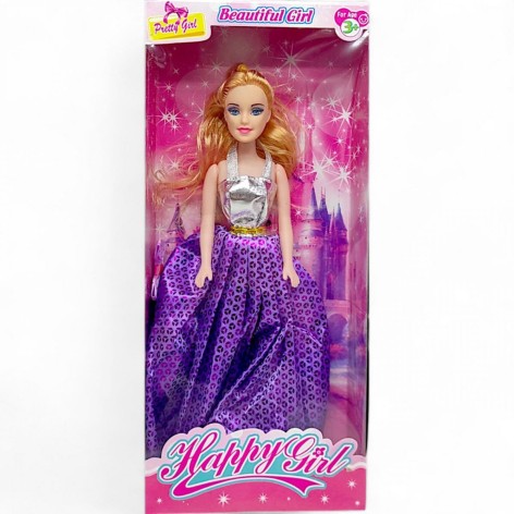 Лялька (фіолетова пайетка сукня)